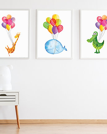 Zwierzaki Cudaki, PLAKATY OBRAZKI dla dzieci, , Wallie Studio Dekoracji