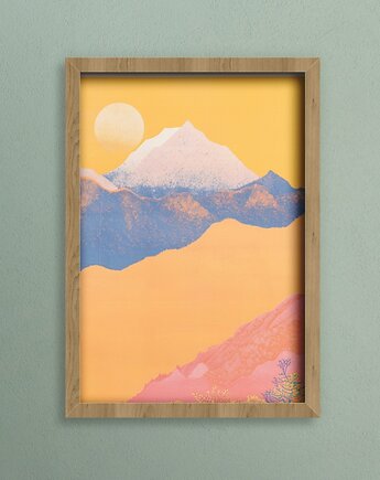 Plakat - Austriackie Alpy, Harry Monkey