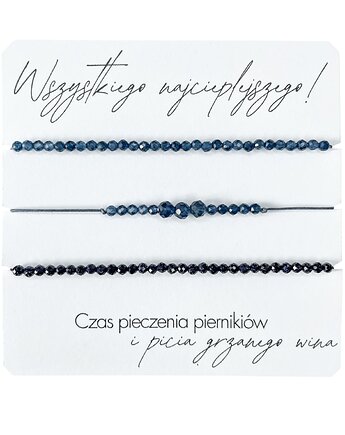 Bransoletki na prezent Mikołajki, karolina kosior