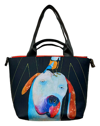 Art MIMA bag SHORT & Marcina Painty print, MIMAbags
