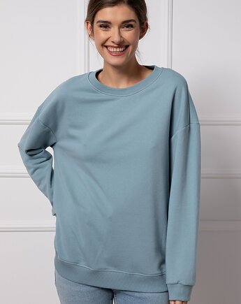 Bluza z bawełny organicznej, TOURMALINE (wersja długa), OSOBY - Prezent dla niej