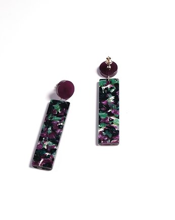 Kolczyki Serena w kolorze Juicy Grape, NINIcoJewelry