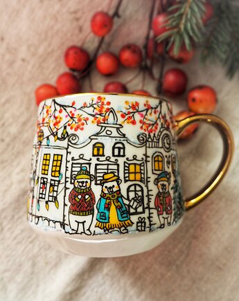 Duży kubek Misiowa ULICA, ka.linea