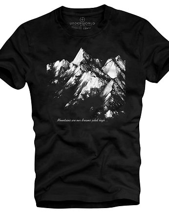 T-shirt męski UNDERWORLD Mountains, UNDERWORLD