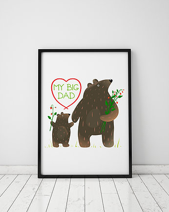Plakat. Relacje - my big dad, misie, Love Life and Forest