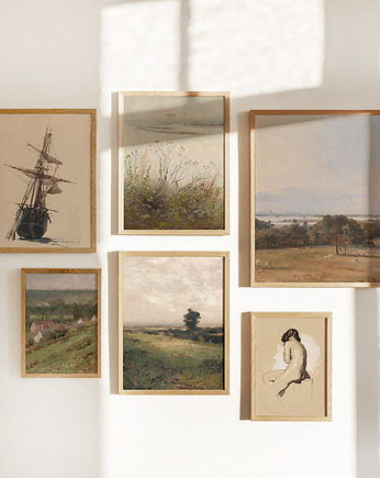 Zestaw Plakatów Vintage I A4 A3, Storelia