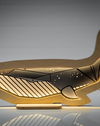 Lampka ścienna Unky - WIELORYB morski, UNKY