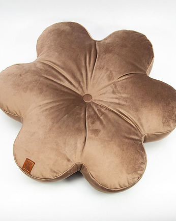 Poduszka Pufka Welurowa dekoracyjna kwiat, OSOBY - Prezent dla dziewczynki
