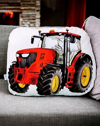 Poduszka traktor przytulanka traktor maskotka auto pluszowe auto, OSOBY - Prezent dla 3 latka