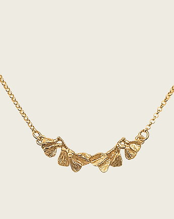 Złoty naszyjnik  Gingko, KOS jewellery