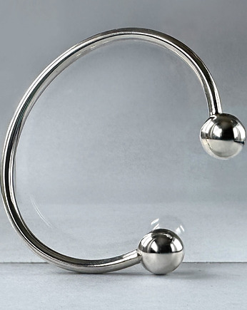 Bransoletka bangle z kulkami 12 mm, SHAMBALA