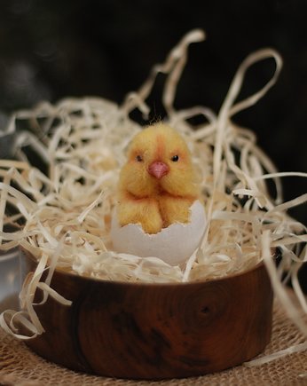 Kurczaczek Wielkanocny w skorupce, BoboLobo Handicraft