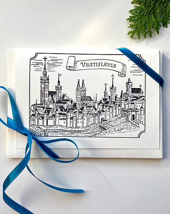 Panorama Wrocławia - papeteria, Malu Studio