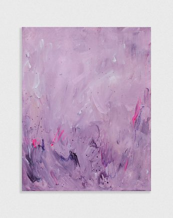 Plum / 24x30/ Abstrakcja, Blossom Studio