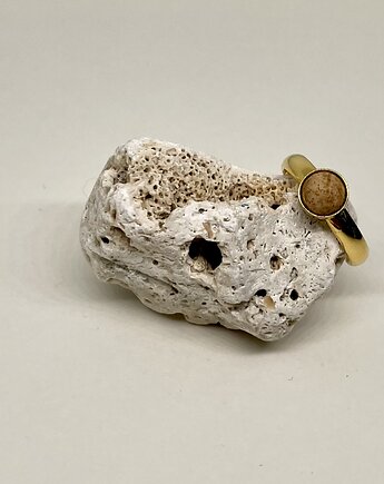 Pierścionek jaspis Kalahari, Fiorette stone&silver