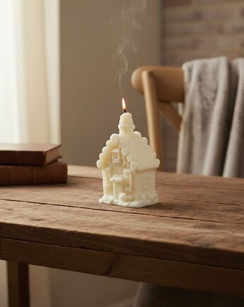 Świeca sojowa domek z piernika, Oyka Candle