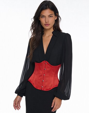 Gorset ANNABELLE czerwony, Atelier LBE