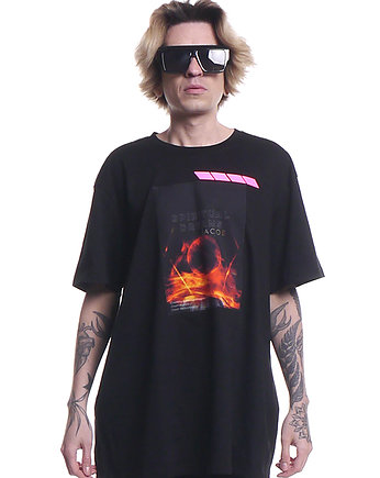 Tshirt unisex z naszywką Spiritual Dreams i nadrukiem, J A C O B