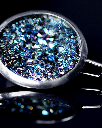 Duży efektowny wisior wysadzany kryształami Swarovski, SHAMBALA