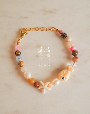 Bransoletka z rozgwiazdą i rybką Funky Bohema, Maybe Jwlr