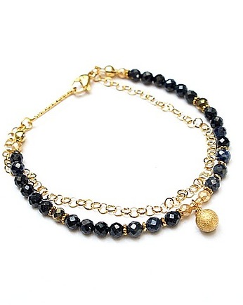 Szafiry  vol. 9 - bransoletka - Szlachetna kolekcja /22.07.24/, KiKa pracownia