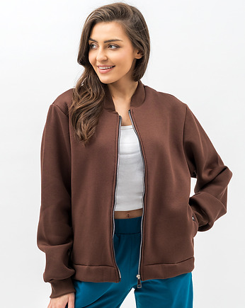 Kurtka dresowa ,,HANA"  czekolada, 3 for U