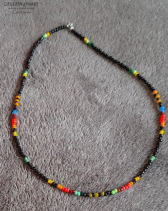 Boho optymistycznie. Bajecznie kolorowy naszyjnik handmade poprawi Ci nastrój, Galeria Limart
