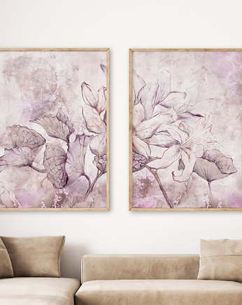 ZESTAW plakatów Lilly Blush 100x70, LeChart