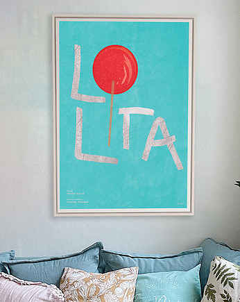Lolita  - plakat fine art, minimalmill