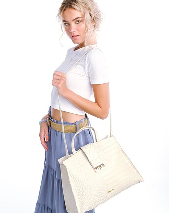 Torebka skórzana Shopper  (7063), BOSCCOLO