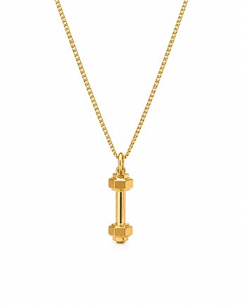 HANTLE- naszyjnik srebro złocone 24K, ISSI Jewelry