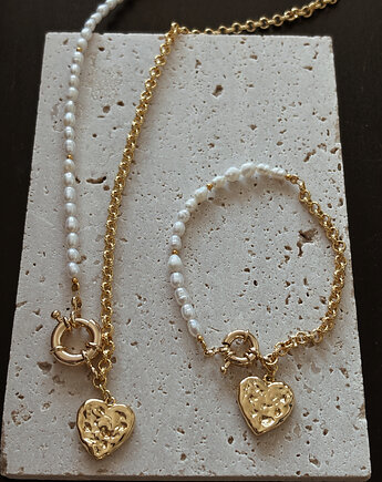 Naszyjnik Łańcuszek i Perły, Chmolowska Jewellery