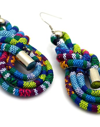 Kolczyki boho AZTEQ PLAIT, Beezoo