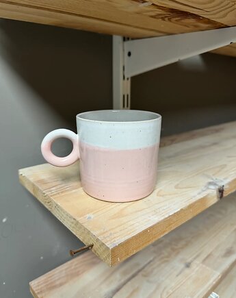 Kubek Ceramiczny White Rose 400 ml  SA, POTPOTSTUDIO