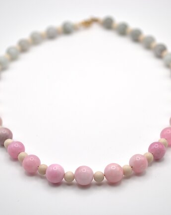 Choker z cieniowanego morganitu, Messme