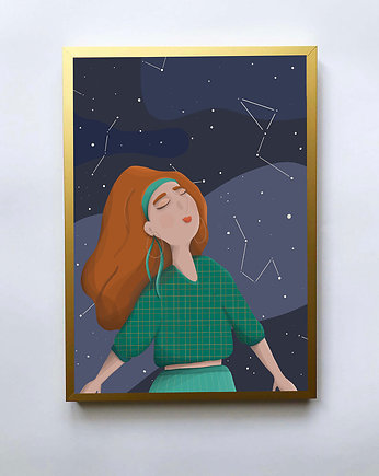 Plakat Konstelacje, Ludka Umi