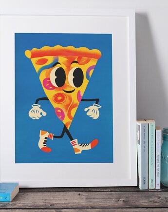 Plakat 30x40  pizza do kuchni, polkastudio