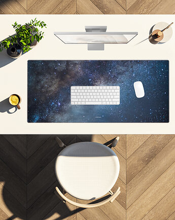 Elegancka podkładka na biurko pod mysz  90x40 SPACE inspirowana naturą, PaperDesk