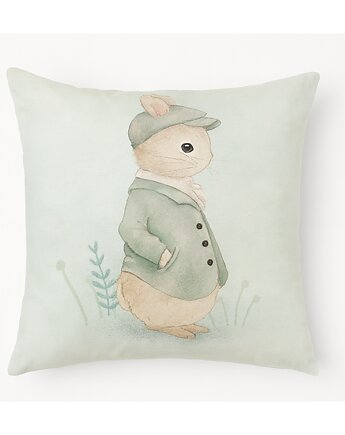 Wielkanocna poszewka dekoracyjna Zając w kaszkiecie, Elado