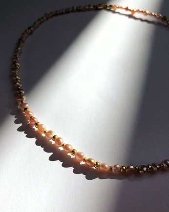 Vintage choker z perłami, Luna by Sisters