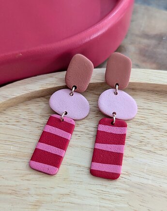 Kolczyki wiszące w paski, Strabirabi