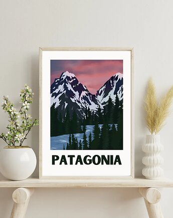 PATAGONIA- plakat górska kraina, GG STORE
