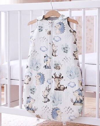 BabyU, Śpiworek Całoroczny Regulowany Ciepły Bawełna 1.5 TOG 0-18 BLISS, Sleepdo