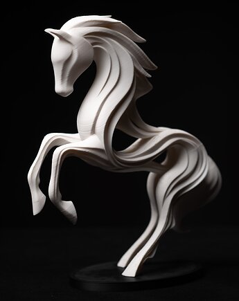 Rzeźba HORSE, nowoczesna figura konia, POLY STUDIO