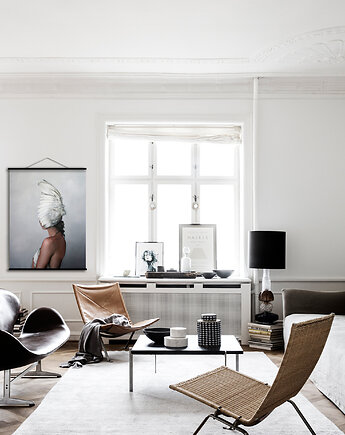 Duży obraz na płótnie - Kobieta ptak II., Dekoracje PATKA Patrycja Kita