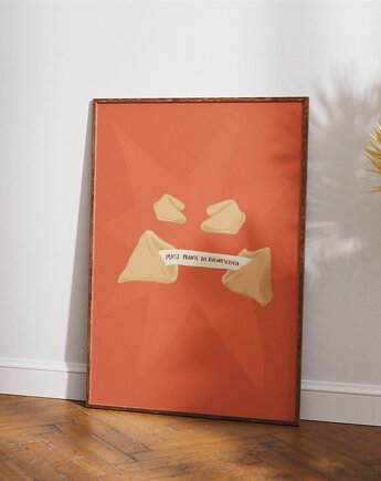 Plakat Ciasteczko z Wróżbą, Ostrotwory