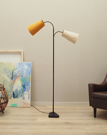 Lampa podłogowa, duński design, lata 70, produkcja: Dania, Przetwory design