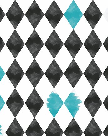 Tapeta  dla dzieci Black Diamonds, Humpty Dumpty Room Decoration