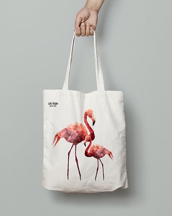 Torba na zakupy z flamingami, Life fetish