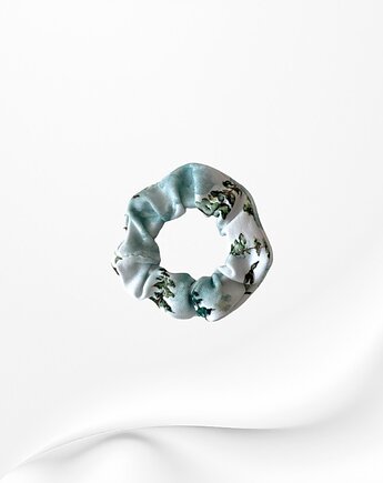 Scrunchie gumka frotka wąska góry i las, Zdunetti